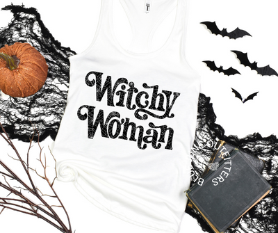 Witchy Woman | Women's Witchy Racerback Tank Top