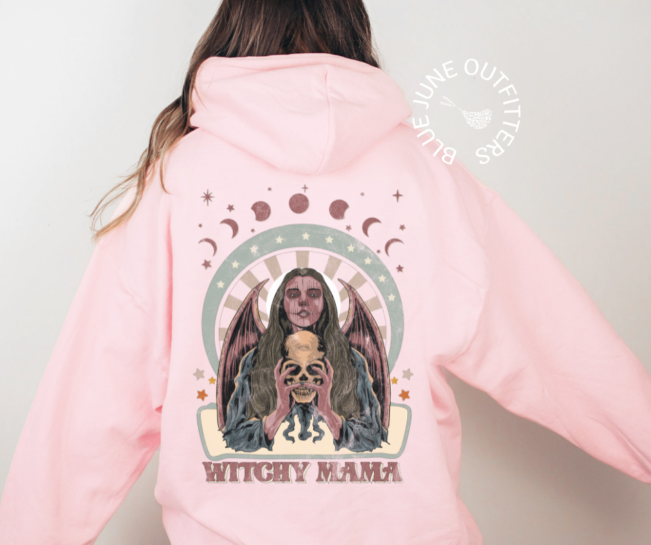 Witchy Mama | Celestial Halloween Hoodie