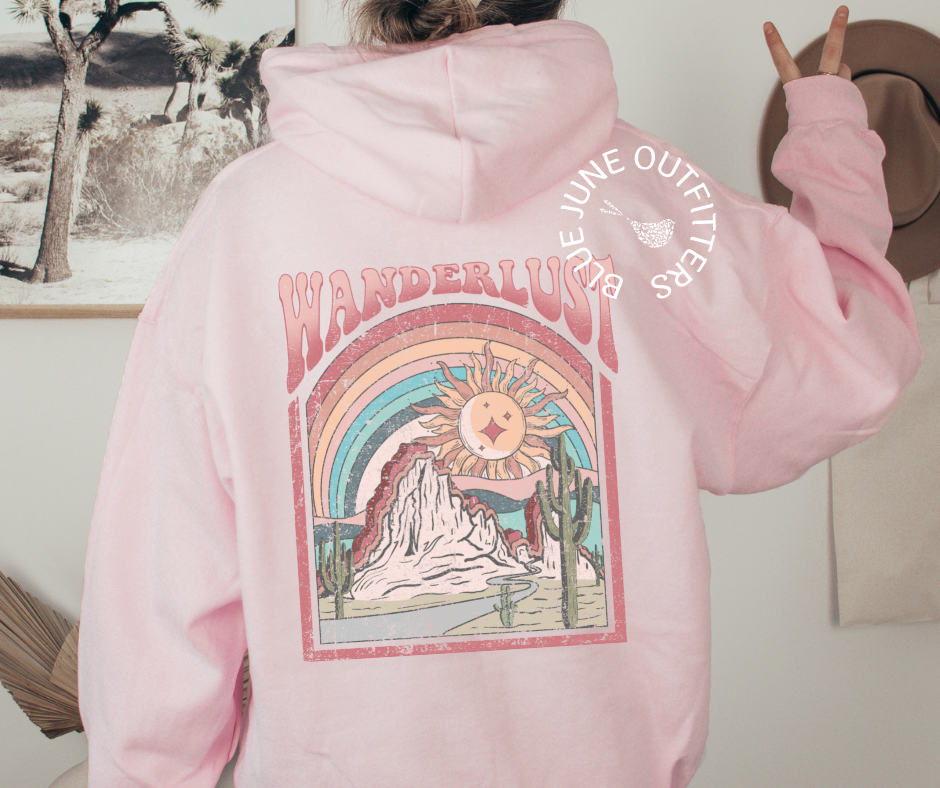 Trippy Wanderlust Hoodie | Fashion Hoodie
