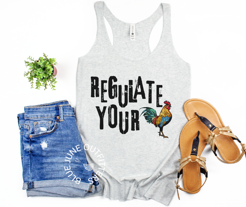 Buy Regulate Your Cock Tank | Sassy Women's Rights Tank