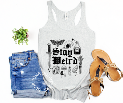 Stay Weird | Women's Witchy Things Tank Top