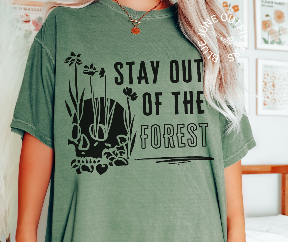 Stay Out Of The Forest | MFM True Crime Comfort Colors® Tee
