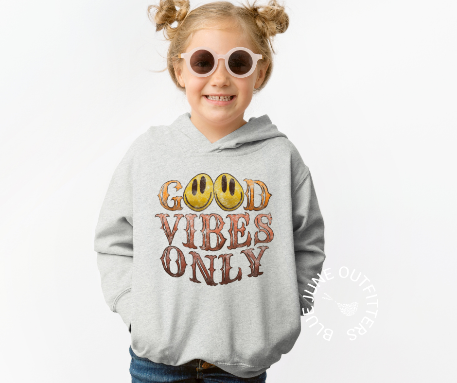 Good Vibes Only | Toddler 90's Vibe Hoodie