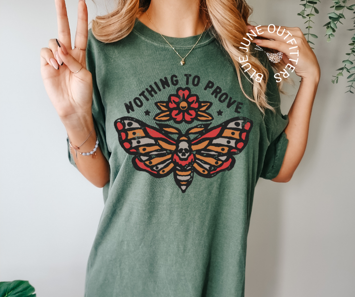 Nothing To Prove Death Moth | Comfort Colors® Tee