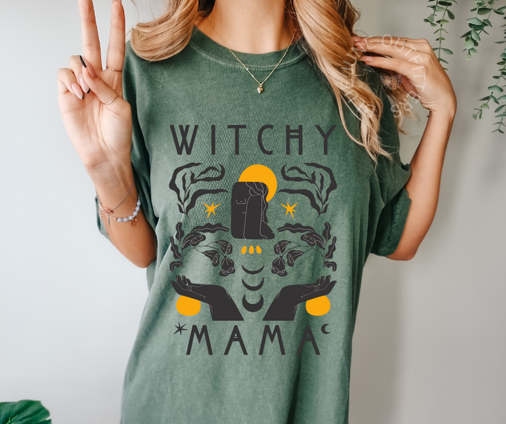 Witchy Mama Tee | Comfort Colors® Mama Shirt
