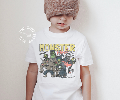 Retro Monster Mash Tee | Toddler Halloween Tee