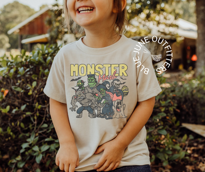 Retro Monster Mash Tee | Toddler Halloween Tee
