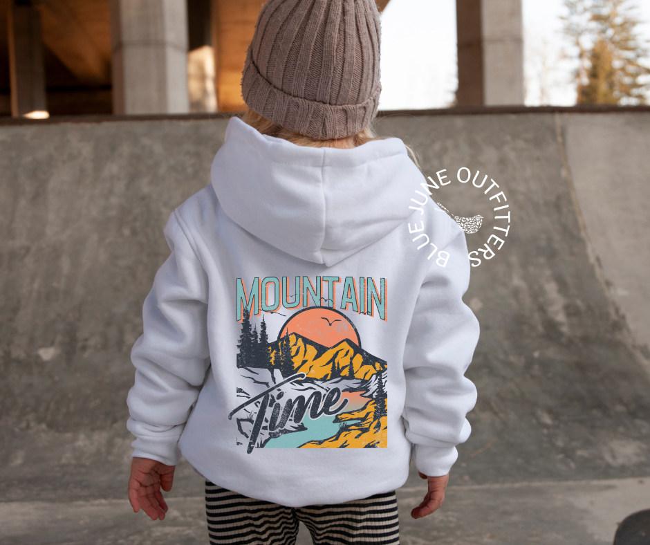 Mountain Time | Toddler Nature Hoodie