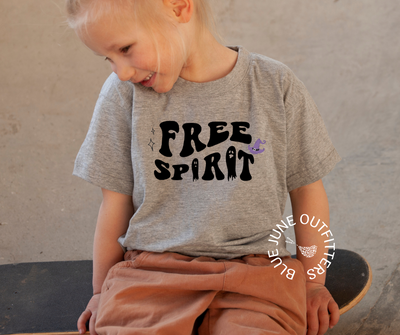 Free Spirit Ghosts | Toddler Halloween Tee