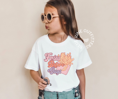 Fries Before Guys | Toddler Valentine Tee