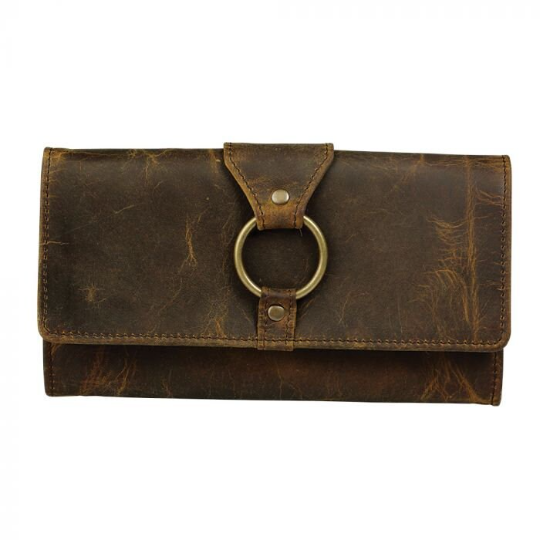 Women's Leather Wallet by Myra Bag