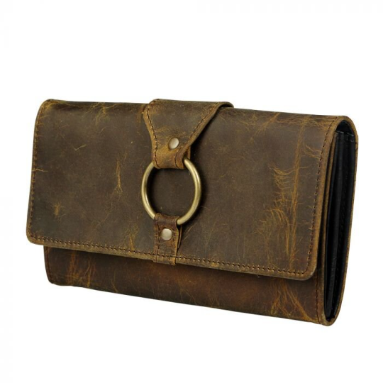 Women's Leather Wallet by Myra Bag