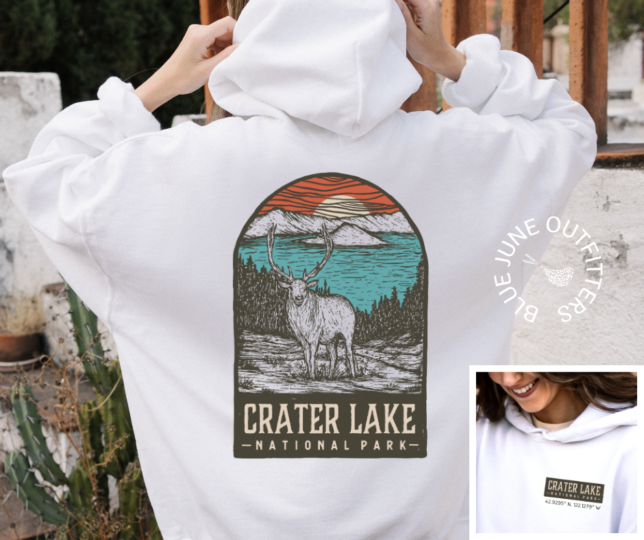 Crater Lake National Park Hoodie