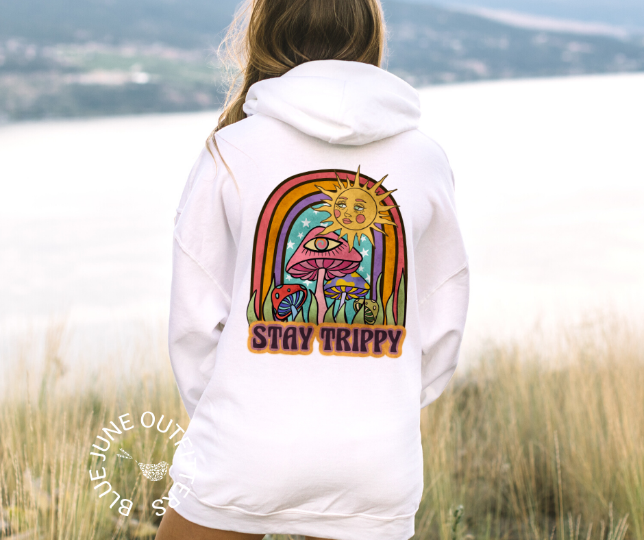 Stay Trippy | Psychedelic Mushrooms Hoodie