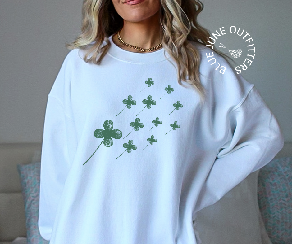 Shamrocks St. Patrick's Day Sweatshirt