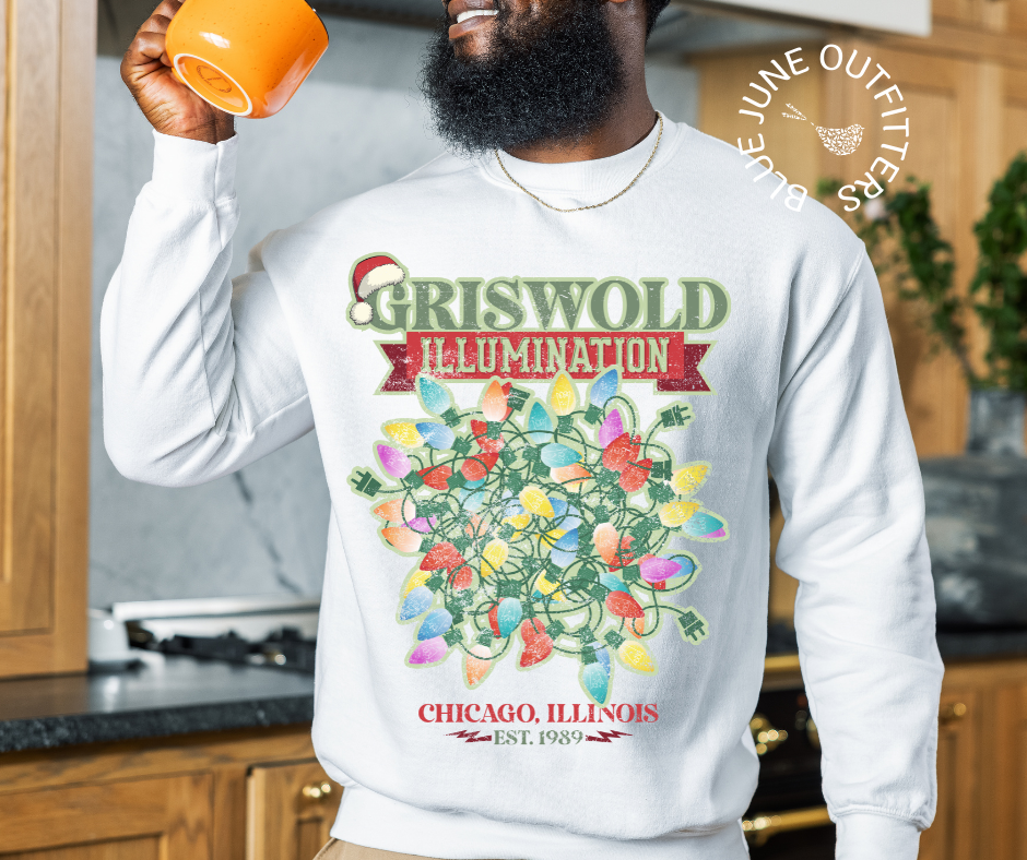 Griswold Illumination | Funny Christmas Movie Sweatshirt