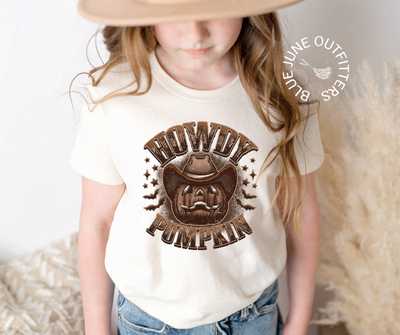 Howdy Pumpkin | Trendy Youth Halloween Tee